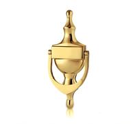 UAP Victorian Urn Door Knocker 6 Inch Traditional with Bolt Fix and Self Adhesive Fixings Single PVD Gold