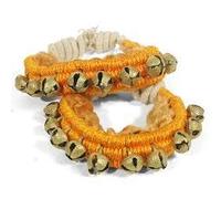 UAPAN MetalCraft Ghungroo Yellow Pad 1 Line, Ghungru 1 Line Yellow Pad, Yellow Pad Ghungroo 1 Line