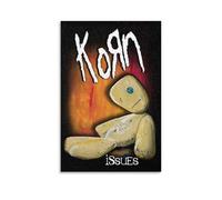 UARJIRUHR Korn Poster Room Decor Canvas Artistic Poster Wall Art Bedroom Decor Poster for Room Aesthetic 08x12inch(20x30cm) Unframe-style