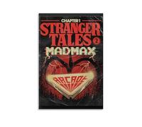 UARJIRUHR Stranger Things Poster Room Decor Canvas Artistic Poster Wall Art Bedroom Decor Poster for Room Aesthetic 12x18inch(30x45cm) Unframe-style