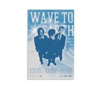 UARJIRUHR Wave To Earth Poster Room Decor Canvas Artistic Poster Wall Art Bedroom Decor Poster for Room Aesthetic 12x18inch(30x45cm) Unframe-style