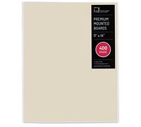 UART Premium Mounted Art Board, Size: 11 x 14, Color: Cream, Grade/Grit: 400