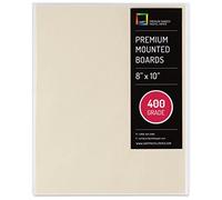 UART Premium Mounted Art Board, Size: 8 x 10, Color: Cream, Grade/Grit: 400