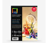 UART : Sanded Pastel Paper : 10 Sheet Pad : 9x12in (23x30cm) : 400 Grade