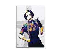 UASDIEMD Actress Joan Crawford Poster3 Poster Decorative Painting Canvas Wall Posters And Art Picture Print Modern Family Bedroom Decor Posters 16x24inch(40x60cm)
