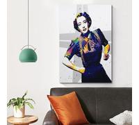 UASDIEMD Actress Joan Crawford Poster3 Poster Decorative Painting Canvas Wall Posters And Art Picture Print Modern Family Bedroom Decor Posters 08x12inch(20x30cm)