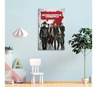 UASDIEMD Movie The Brave Seven Dragons Poster Poster Decorative Painting Canvas Wall Posters And Art Picture Print Modern Family Bedroom Decor Posters 16x24inch(40x60cm)