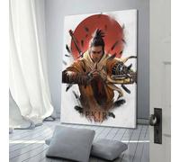 UASDIEMD Only The Shadow of The Wolf Is Gone Twice The Game Poster Poster Decorative Painting Canvas Wall Posters And Art Picture Print Modern Family Bedroom Decor Posters 16x24inch(40x60cm)
