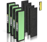 UASWPART Upgraded HEPA Filter B Replacement Compatible with GermGuardian AC4825, AC4300, CDAP4500 & More, 4x H13 HEPA + Activated Carbon + 4x Extra Pre-Filters