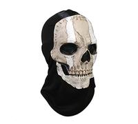 UATARU Halloween Ghost Face Complete Cosplay Set, Latex Scary Mask, Full Head Skull Costume Mask (Darling - One Size)