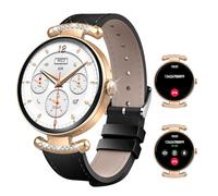 uaue Smart Watch for Women with Bluetooth Calling, Ultra-clear 1.2'' AMOLED Display Fitness Tracker with Heart Rate/SpO2/Sleep Monitor, 110+ Sports IP68 Waterproof Ladies Smartwatch for iPhone Android