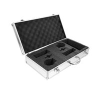 UAUWBRZ Portable Workstation Briefcase Aluminum Storage Case Slot Microphone Enclosure Men Briefcase