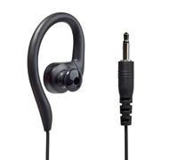 UAYESOK 3.5mm Ear-Hook Listen Only Earpiece for Ham Radio Speaker Mic of Motorola Kenwood Baofeng Midland, Law Enforcement Police Officer Club Security Shoulder Mic Headset, Sport Style