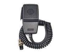 UAYESOK 4 Pin CB Microphone Replacement Walkie Talkie Handheld Mic for Midland Uniden Cobra PR240 PR245 Pni Galaxy Albrecht CB Mobile Amateur Accessories (Black)