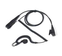 UAYESOK G-Shape Multi-pin Radio Earpiece Compatible with Motorola, Security Walkie Talkie Headset with Microphone PTT for Motorola DP2000 DP2400 DP2600 DP3441e DP3661 XPR3300e XPR3500 XiR P6600