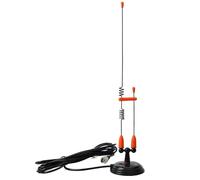 UAYESOK Heavy Duty Magnetic Mount Mobile Antenna Dual-Band 2m 70cm VHF/UHF Mag Base Antenna PL-259 Plug for Vehicel Truck SUV Mobile Radio Scanner Repeater System