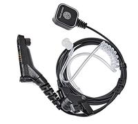 UAYESOK In-ear Covert Acoustic Tube Radio Earpiece with Touch Control PTT Microphone Multi Pin Walkie Talkie Headset for Motorola DP3400 DP3600 DP4400 DP4600 DP4800 DP4801 MTP6550 Security 2 Way Radio
