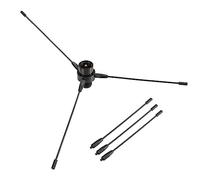 UAYESOK VHF/UHF Mobile Base Antenna Ground Plane Mount Kit, PL259 to SO239 Adapter, 2m/70cm 136-174MHZ/400-470MHZ