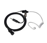 UAYESOK Waterproof Acoustic Tube Walkie Talkie Earpiece with Mic PTT 3.5mm Screw Thread Headset for Yaesu VX-6 VX-6R VX-7R VX-170 FT-270 Standard Horizon HX210 HX400 HX750S HX870 HX890