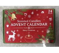 UAYNFY Advent Calendar 2026 - 24 Scented Candles for Adults | Set of different fragrances, for men and women, romantic countdown calendar, gift packaging