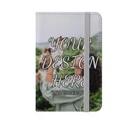 UAZEO Personalised Passport Holder for Travel, Custom Personalized Picture Passport Covers for Women Men Any Photo Logo Name Text Image Printed, Personalised Passport Cover Holder for Travelers