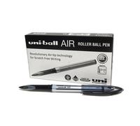 uni-ball Air Rollerball Pens, 0.7 mm, Black (12-Pack)