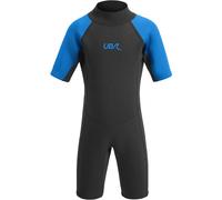 UB Kids Sharptooth Shorty Wetsuit Black/Blue 11-12 Years