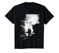 UB40 Ali Campbell Too Hot to Handle Benefit Virginia Turbett T-Shirt, Youth, Black, Medium