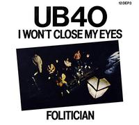 UB40 - I WON'T CLOSE MY EYES 12" SINGLE UK DEP INTERNATIONAL