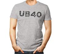 Ub40 Unisex Mens T Shirt Greys Man Top Reggae Band Retro Cool Size M