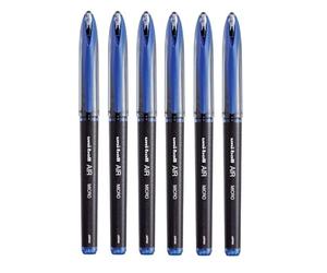 UBA 188L AIR Micro Blue Roller Ball Pen (BXD DOZ)
