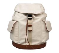 Uba0100N012220-1 Cotton Backpack - male - Kiton - Backpacks - Beige - ONE SIZE - Bags ONE SIZE