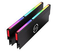 Ubanner DS Universal RGB RAM Shell Memory Glowing Heatsink for PC Case, LED Cooling Vest Fin Heat Sink for Computer Case DDR3 DDR4 (2nd Gen, M Series)