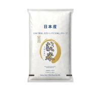 Ubara Japanese Short Grain Rice 5kg (11lbs), Premium Vacuum Sealed White Sushi Rice, Japanese Grown Milled Rice for Sushi, Onigiri & Daily Cooking