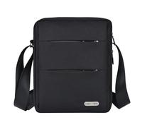 UBAYEE Men's Shoulder Bag with RFID Blocking Pocket (Fits 11 Inch iPad, Tablet), 27 cm, Black