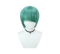 Ubaywey Hunter Costume Rumi Wig Anime Cosplay Wig Anime Zoey Mira Wigs Long Straight Hair Accessories (Green)