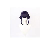 Ubaywey Hunter Costume Rumi Wig Anime Cosplay Wig Anime Zoey Mira Wigs Long Straight Hair Accessories (Blue)