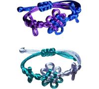 Ubaywey Rumi Cosplay Demon Costume Hunters Accessories Woven Bracelet Halloween Outfits, one size, Polyester