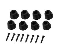 Ubber Bumpers,Rubber Feet,o Feet Isolation,Speaker Rubber Foot,Amp Fee Made of Rubber, Strong and T 4 Pairs 30X20Mm Rubber Feet Vibration Base Pad Stand for Speaker Guitar Amplif