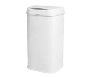 Ubbi Adult Diaper Pail, Stainless Steel Odor Locking, No Special Bag Required, Awards-Winning, Modern Design, White