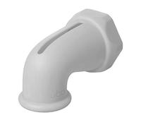 Ubbi Bath Spout Safety Guard, Soft Silicone Spout Cover for Baby Bath Time, Must Have Bath Time Accessory, Grey, Large