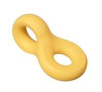 Ubbi Chew Toy for Medium to Large Dog Breeds, Durable Natural Rubber, Yellow