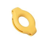 Ubbi Interactive Treat Dispensing Dog Toy, for Medium to Large Dog Breeds, Durable Natural Rubber, Yellow