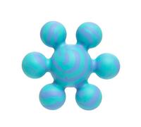 Ubbi Joinibble Teether for Babies, Food-Grade Platinum Silicone, Soothes Teething and Massages Gums, BPA and PVC-Free, Blue