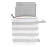 Ubbi On-the-Go Changing Mat with Carrying Case, Soft and Comfortable Nappy Bag Accessory Must Have for Newborns, Easy to Clean, Portable Changing Pad, Grey