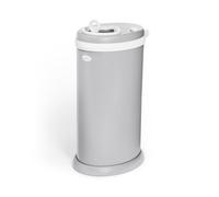 Ubbi Stainless Steel Nappy Pail, Odor Locking, No Special Bag Required, Award-Winning, Registry Must-Have, Matte Grey