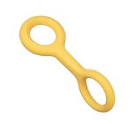 Ubbi Tug of War Dog Toy, Durable Rubber with Ergonomic Grip, for Medium to Large Dog Breeds, Yellow