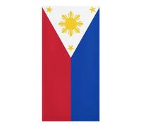 UBBVPKY Republic Of Philippines Flag Print Microfibre Beach Towel Extra Large Lightweight Beach Bath Towel For Travel, Swimming, Camping, Holiday Quick Dry Sand Free 150×180Cm