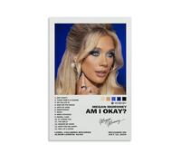UBCJ Megan Moroney Poster Am I Okay Poster Wall Art Decorative Painting Bedroom Painting Posters 08x12inch(20x30cm) Unframe-style