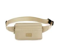 UBDIGFAD bumbags for Ladies Women's Waist Bag 2-Pack Colorful Splash-Proof Buffalo Multi-Layer Mobile Phone Storage Bag-Khaki